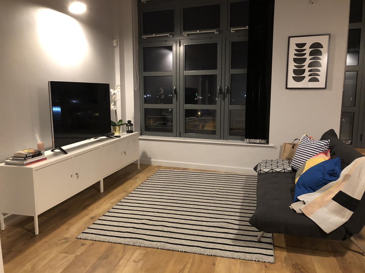4B Loft Penthouse Industrial Decor With Canal & City Views Coventry Eksteriør billede