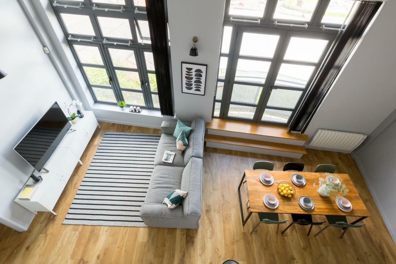4B Loft Penthouse Industrial Decor With Canal & City Views Coventry Eksteriør billede